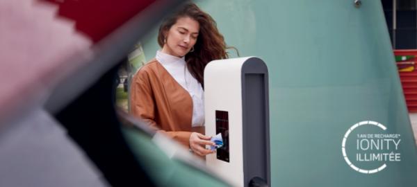 Votre recharge sur autoroute illimitée sur le réseau IONITY.