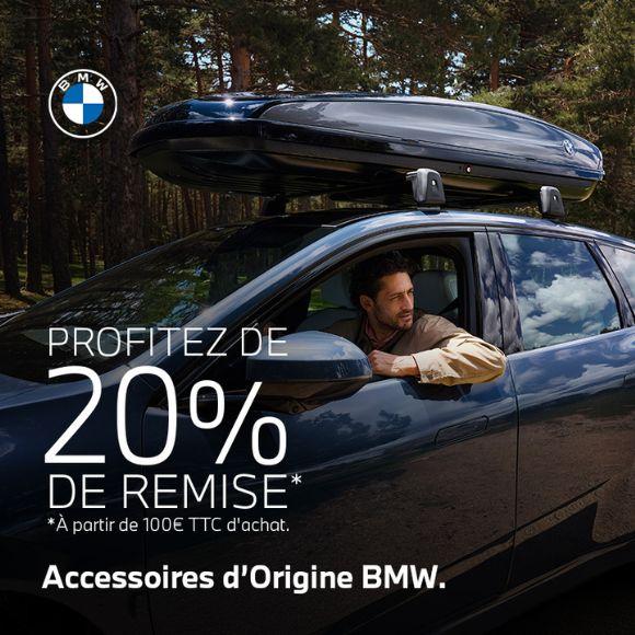Profitez de notre offre accessoires d’Origine BMW et roues complètes !